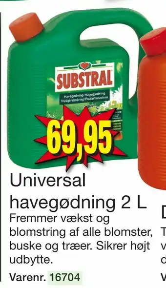 Universal havegødning 2 L
