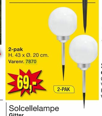 Harald Nyborg Solcellelamper tilbud