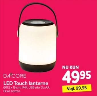 Din Isenkræmmer Dacore lanterne tilbud