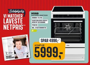 Skousen Voss komfur tilbud