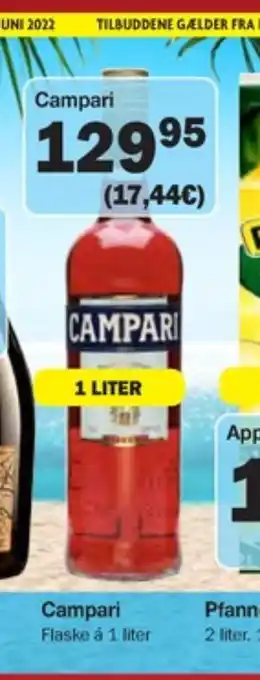 Købmandsgården Campari bitter tilbud