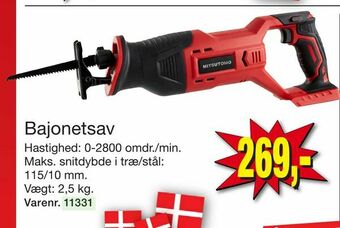 Harald Nyborg Bajonetsav tilbud