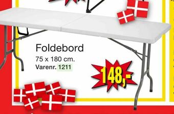 Harald Nyborg Foldebord tilbud