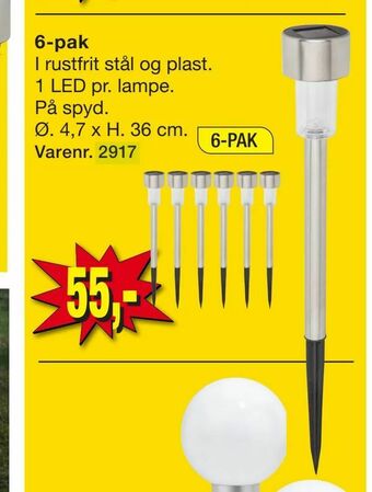 Harald Nyborg Solcellelamper tilbud