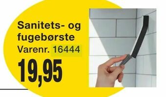 Harald Nyborg Sanitets- og fugebørste tilbud