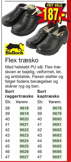 Harald Nyborg Flex træsko tilbud