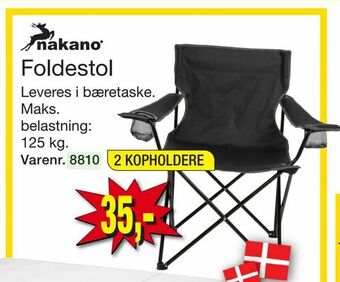 Harald Nyborg Foldestol tilbud