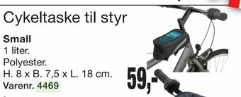Harald Nyborg Cykeltaske til styr tilbud