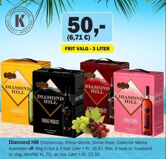 Købmandsgården Diamond Hill tilbud