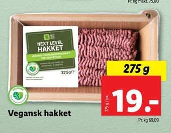 Lidl Vegansk hakket tilbud