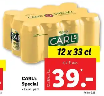 Lidl CARL's Special tilbud