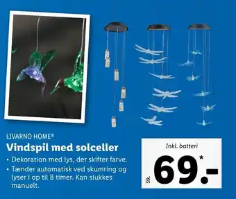 Lidl Vindspil med solceller tilbud