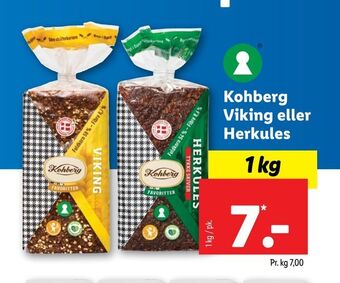Lidl Kohberg Viking eller Herkules tilbud