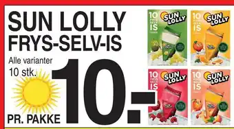 ABC Lavpris Sun lolly tilbud