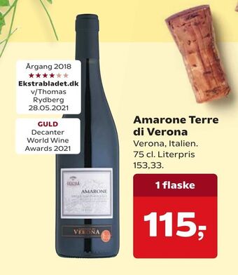 Dagli'Brugsen Amarone Terre di Verona tilbud