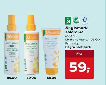 Änglamark solcreme