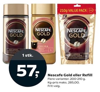 Nescafe Gold eller Refill