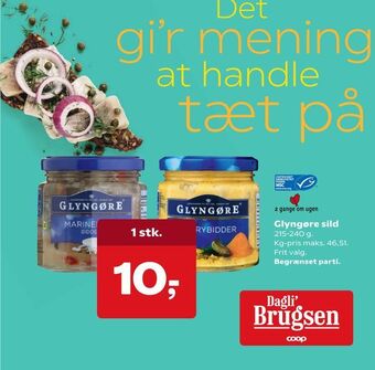Dagli'Brugsen Glyngøre sild tilbud