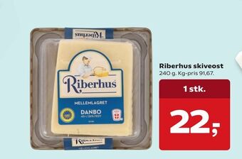 Dagli'Brugsen Riberhus skiveost tilbud