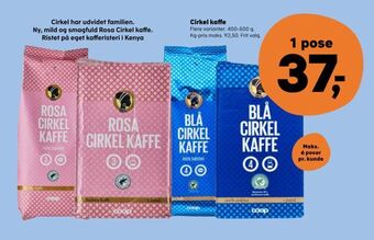 Kvickly Cirkel kaffe tilbud