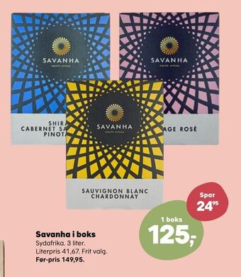 Kvickly Savanha i boks tilbud