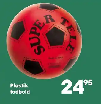 Kvickly Plastik fodbold tilbud
