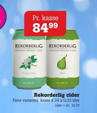 Rekorderlig cider