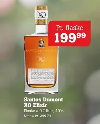Poetzsch Padborg Santos Dumont XO Elixir tilbud