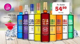 Poetzsch Padborg CUBA Vodka tilbud