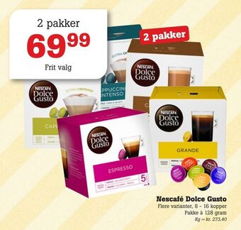 Poetzsch Padborg Nescafé Dolce Gusto tilbud