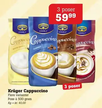 Poetzsch Padborg Krüger Cappuccino tilbud