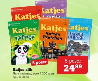 Poetzsch Padborg Katjes slik tilbud