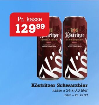 Poetzsch Padborg Köstritzer Schwarzbier tilbud