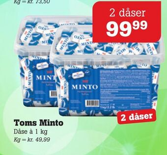 Poetzsch Padborg Toms Minto tilbud