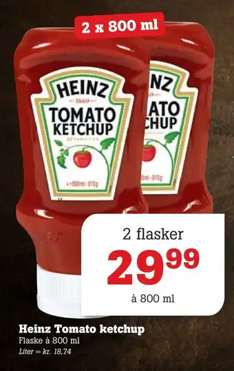 Poetzsch Padborg Heinz Tomato ketchup tilbud
