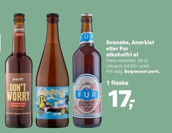 SuperBrugsen Svaneke, Anarkist eller Fur alkoholfri øl tilbud