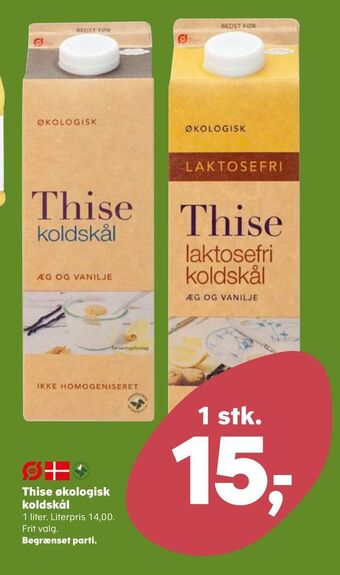 SuperBrugsen Thise økologisk koldskål tilbud