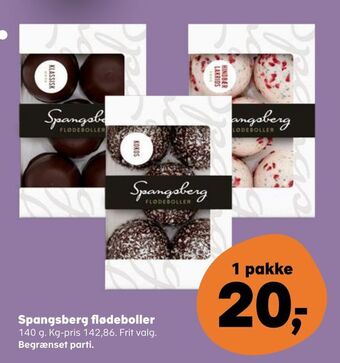 SuperBrugsen Spangsberg flødeboller tilbud