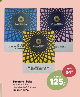 SuperBrugsen Savanha i boks tilbud