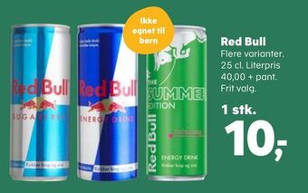 SuperBrugsen Red Bull tilbud