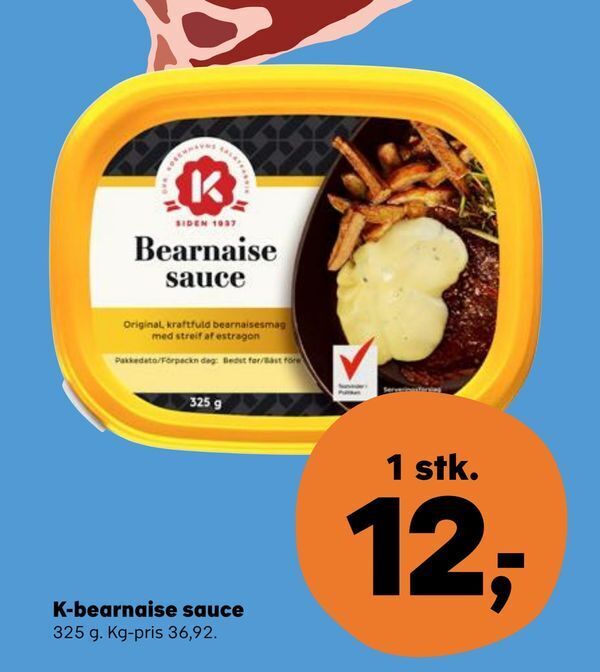 Kbearnaise sauce tilbud hos SuperBrugsen
