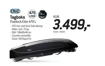 Thansen Tagboks Paddock Elite 470 L tilbud