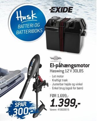 El-påhængsmotor
