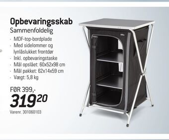 Thansen Opbevaringsskab tilbud
