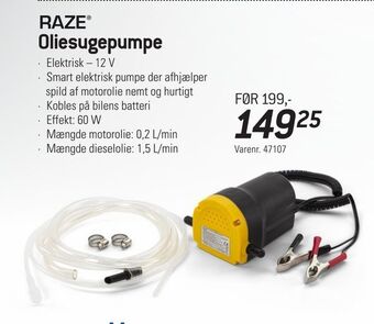 Thansen Oliesugepumpe tilbud