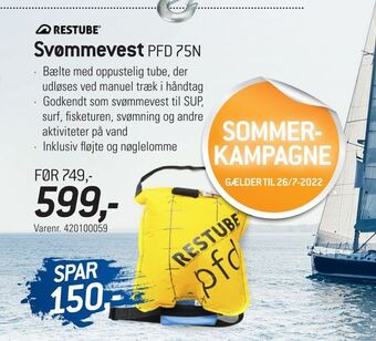 Thansen Svømmevest tilbud
