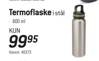 Termoflaske i stål