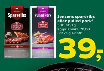 Coop 365 Jensens spareribs tilbud