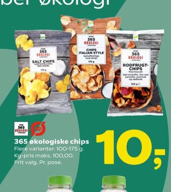 Coop 365 Coop 365 chips tilbud