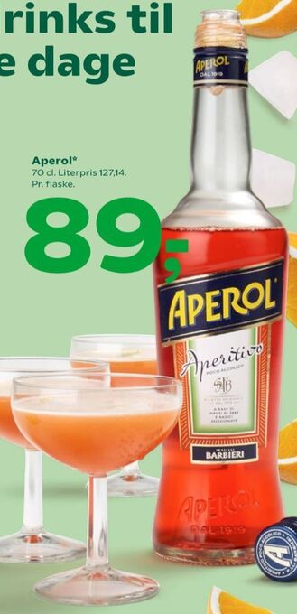 Coop 365 Aperol aperitif tilbud